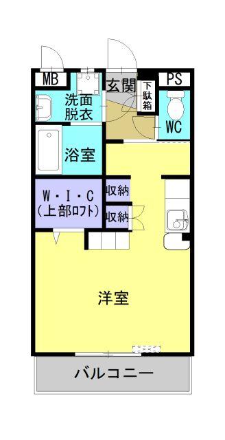 （仮称）都城栄町Ｕマンションの間取り