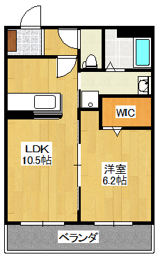 多治見市宝町のマンションの間取り