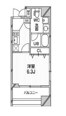 アーデン町田の間取り