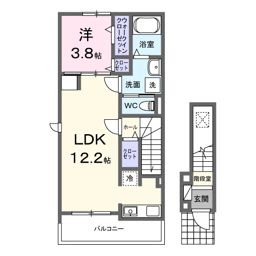 サンコートの間取り