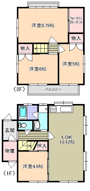 【エトワールセキヤの間取り】