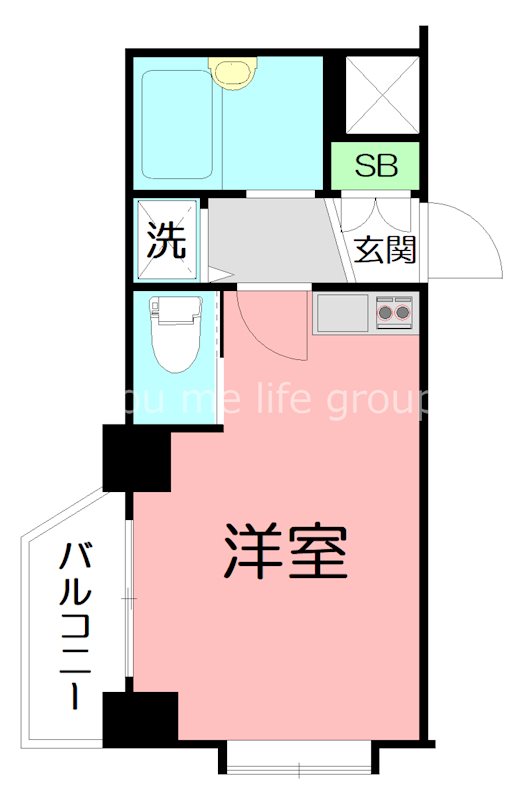 ライオンズマンション湘南藤沢第2の間取り