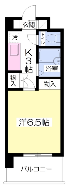 ベルメゾン伊予の間取り