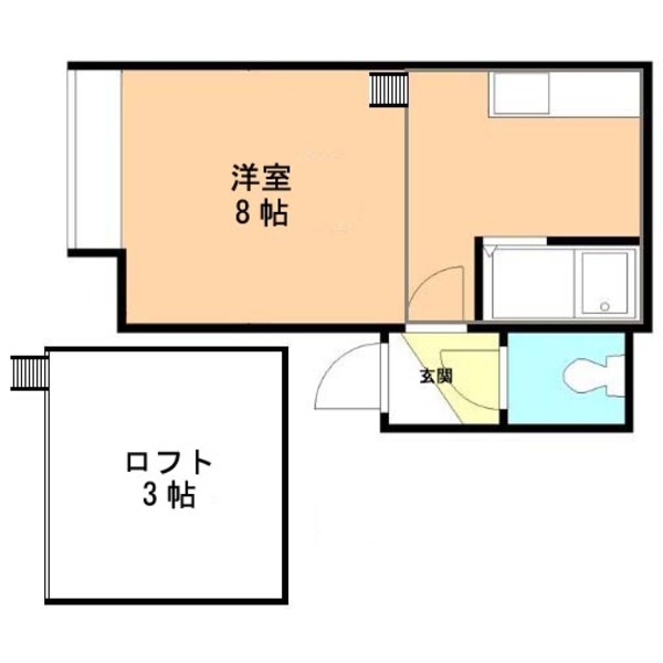 ＫＵＵＬＥＩ東区役所前の間取り