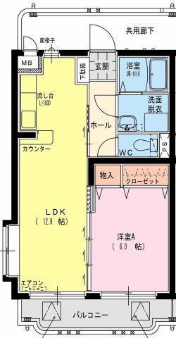 クローバーの間取り