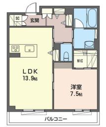 レオナ雅の間取り