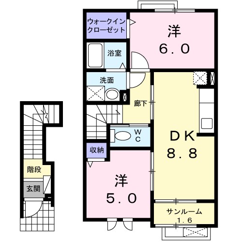 レックハウスの間取り