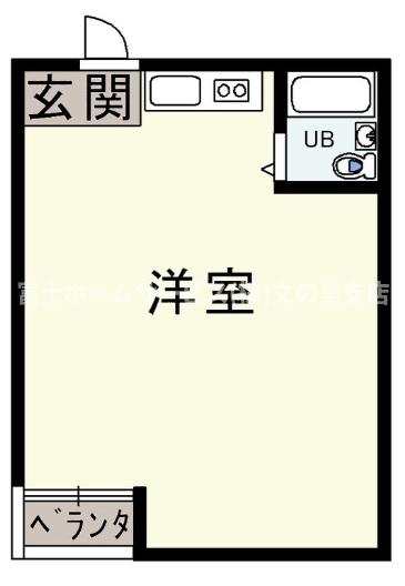 大阪市阿倍野区播磨町のマンションの間取り