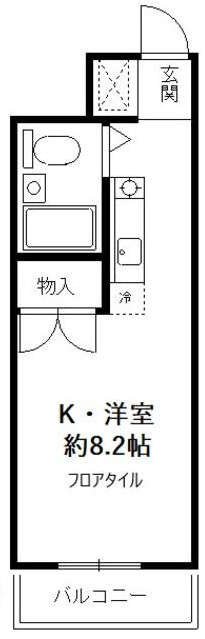 戸田市下戸田のマンションの間取り