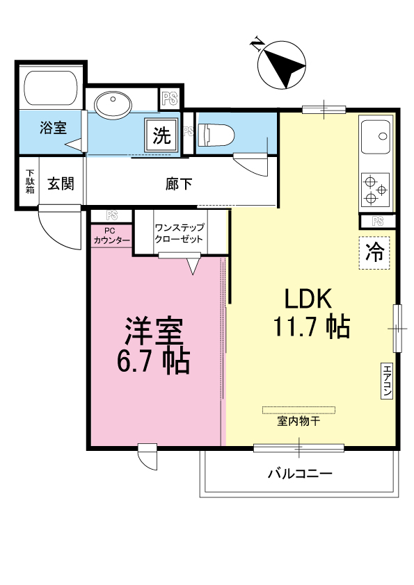 シルベールの間取り