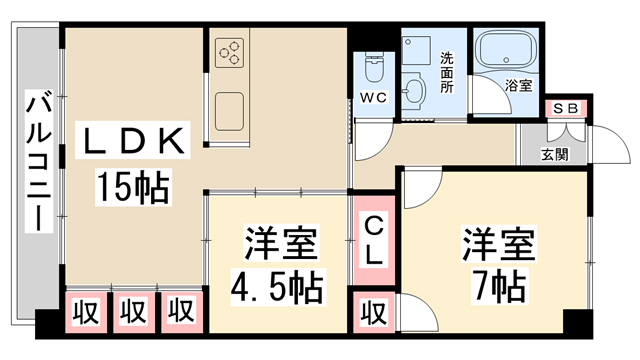 アルウェットグランドステージの間取り