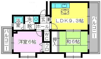 リヴェール伊賀の間取り