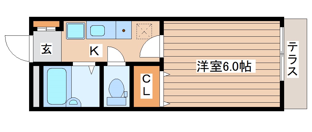 【メゾンルミエールの間取り】