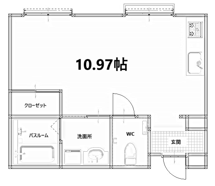 ライトハウス五反田の間取り