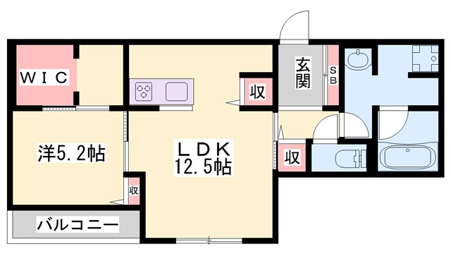 ロワイヤル綿町の間取り