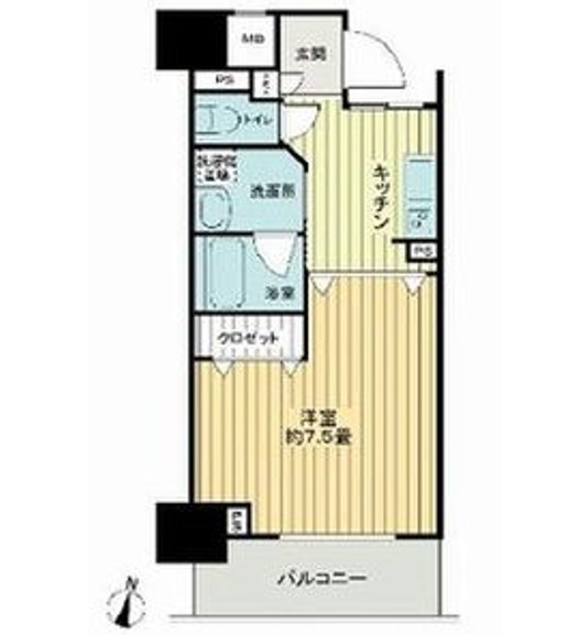 フィットエル仙台一番町の間取り