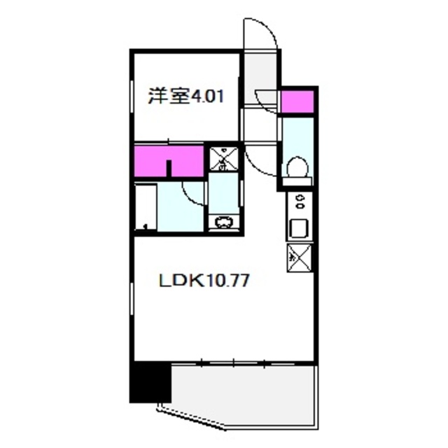 プレジオ関目の間取り