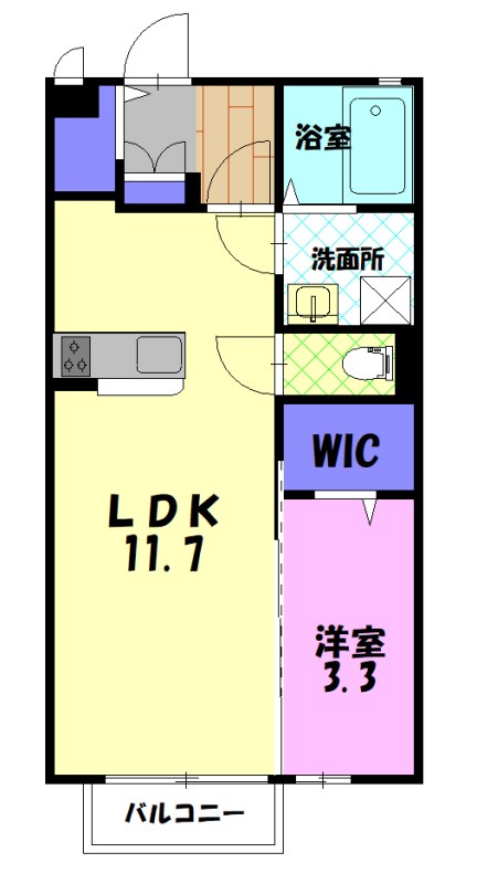 プルミエの間取り