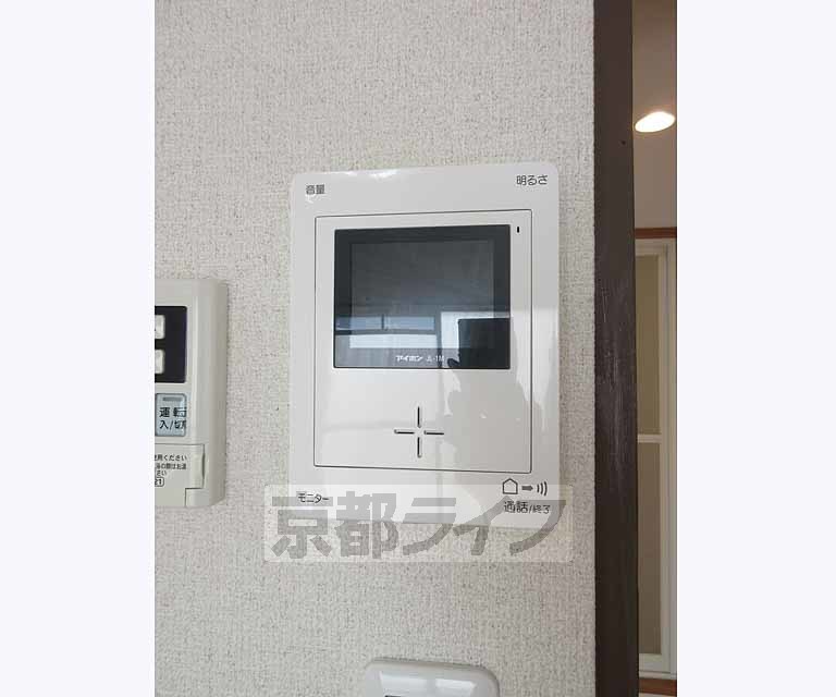 セキュリティ　カラーモニター・