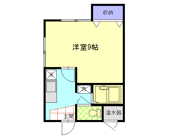 プランタン二日市の間取り