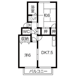 エスペランサー石垣の間取り