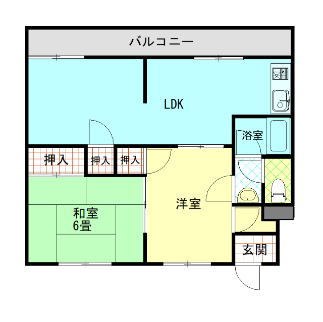 メゾン三愛の間取り