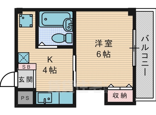 シャルマンなびかの間取り