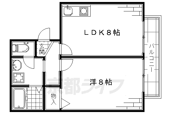 グリーンコムフォートの間取り