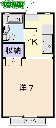 ホーメスト多賀の間取り