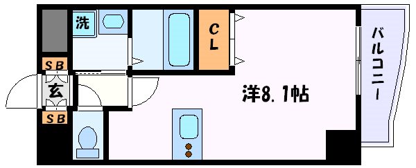 プレサンス上前津リラクシアの間取り