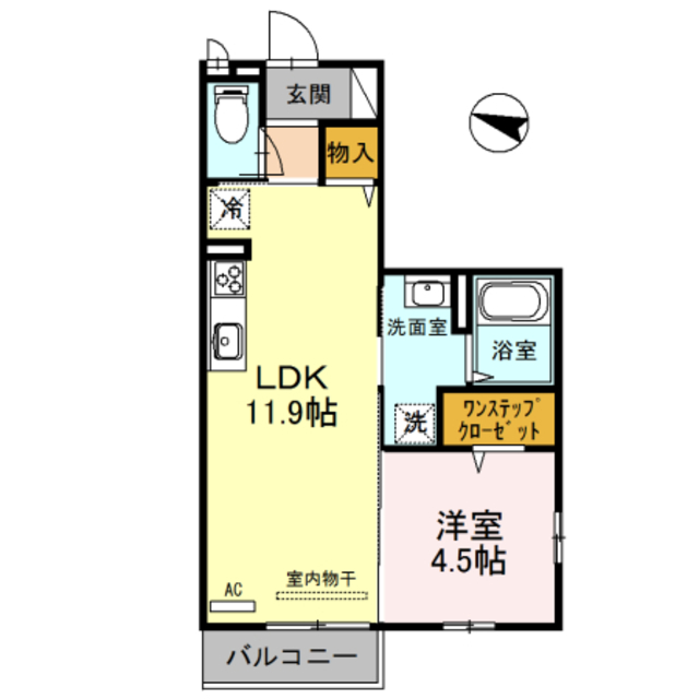 【YU参番館の間取り】