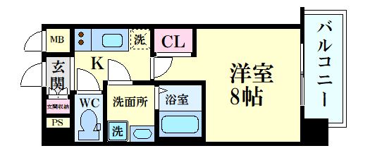 ファーストフィオーレ吹田ドマーニの間取り