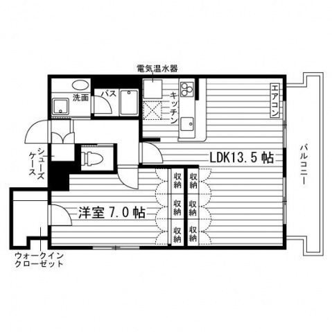 S-FORT 二条城前の間取り