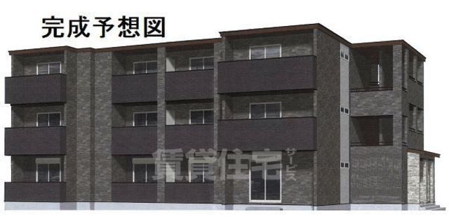 京都市南区吉祥院砂ノ町のアパートの建物外観