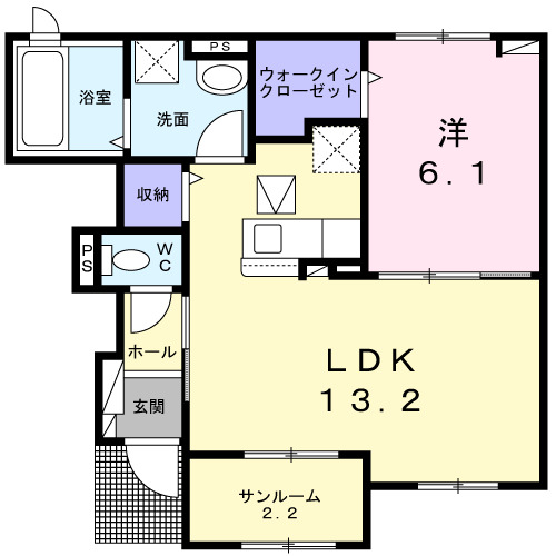 シャルマンの間取り