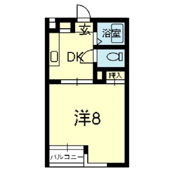 シャルム熊本No.3の間取り