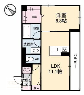 ラ　プレスタージュの間取り