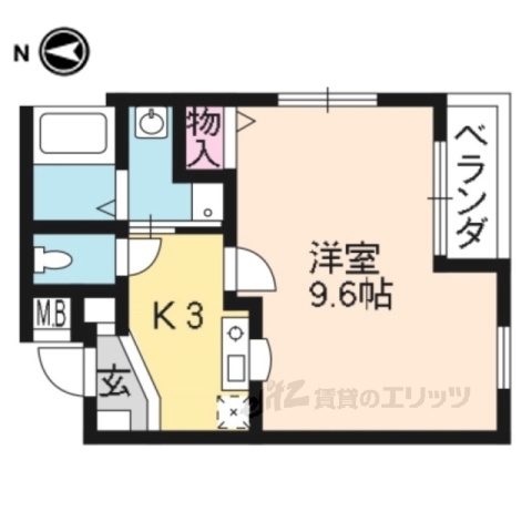 イースタン花の間取り