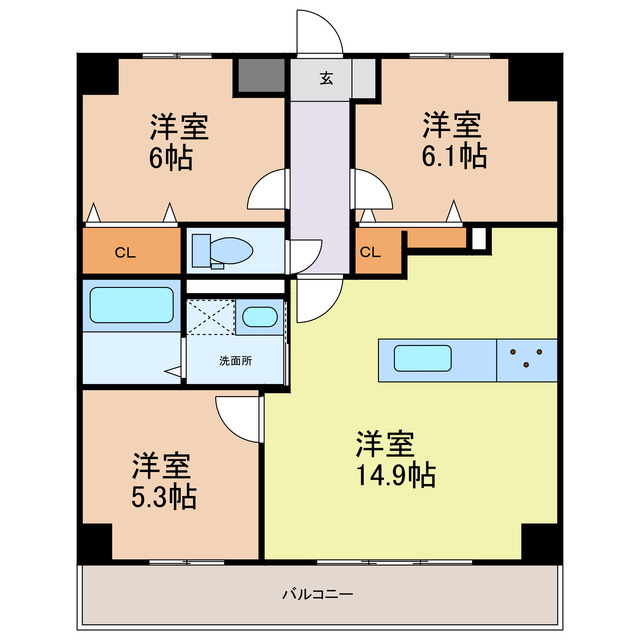 TOMOEグループ本社ビルの間取り