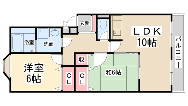 ルミエール山下の間取り