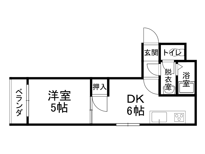 サンシャイン１６６の間取り