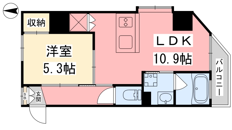 アスティオン本町の間取り