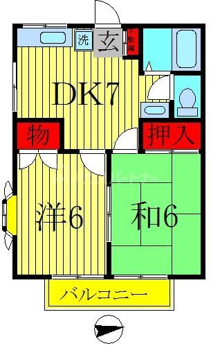 カントリーハウスの間取り