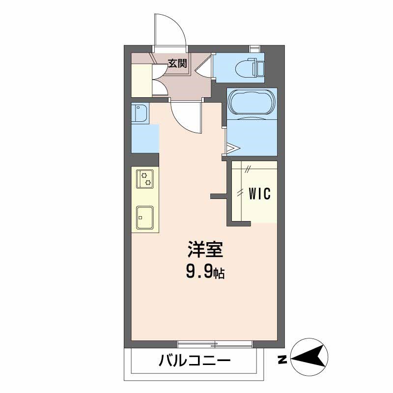 フレグランスしんＤ棟の間取り