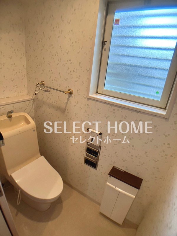 トイレ　ゆったりとした空間のトイレです