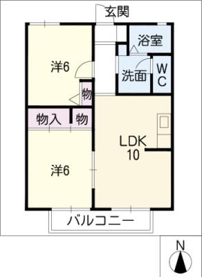 クラールハイムの間取り