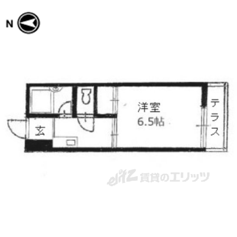 サンヴェール上高野の間取り