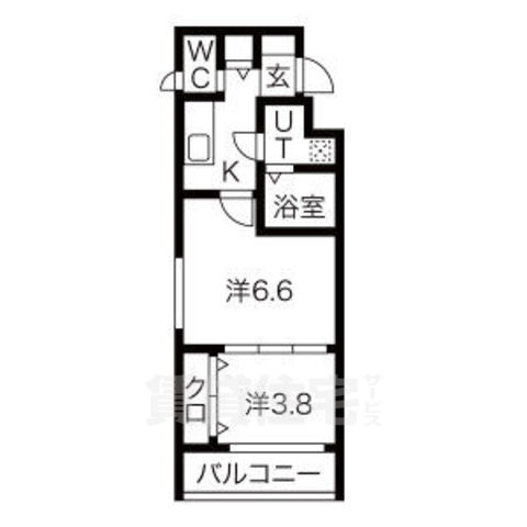 MJC京都西大路2の間取り