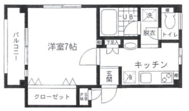 ドミール・ムラハシIIの間取り