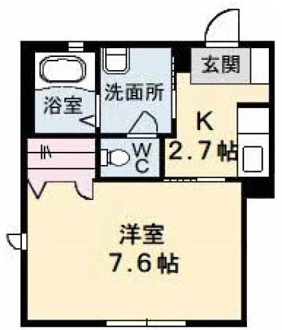 シャーメゾンエピナール I番館の間取り